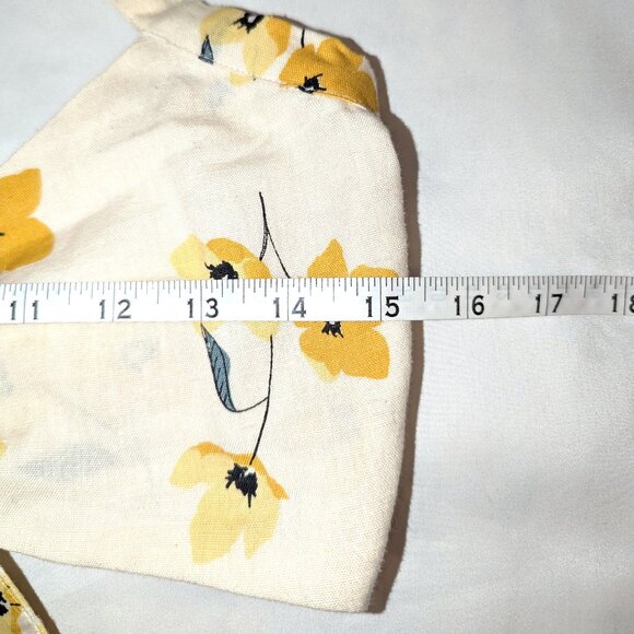 Billabong | Flax Linen Blend Forever In a Day Halter Crop Top Gold Dust | Medium - Picture 13 of 16